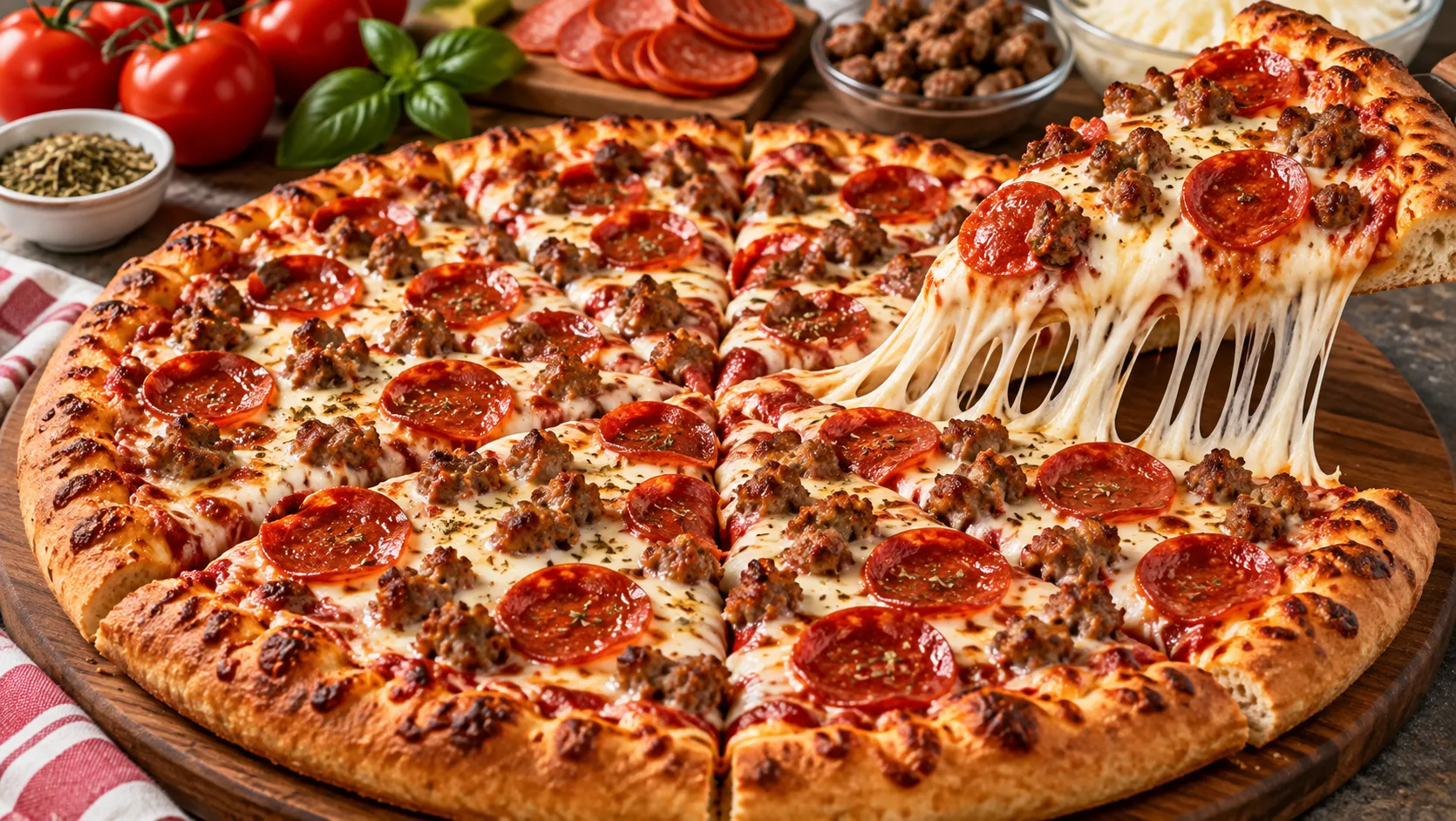Gourmet Meat Pizzas