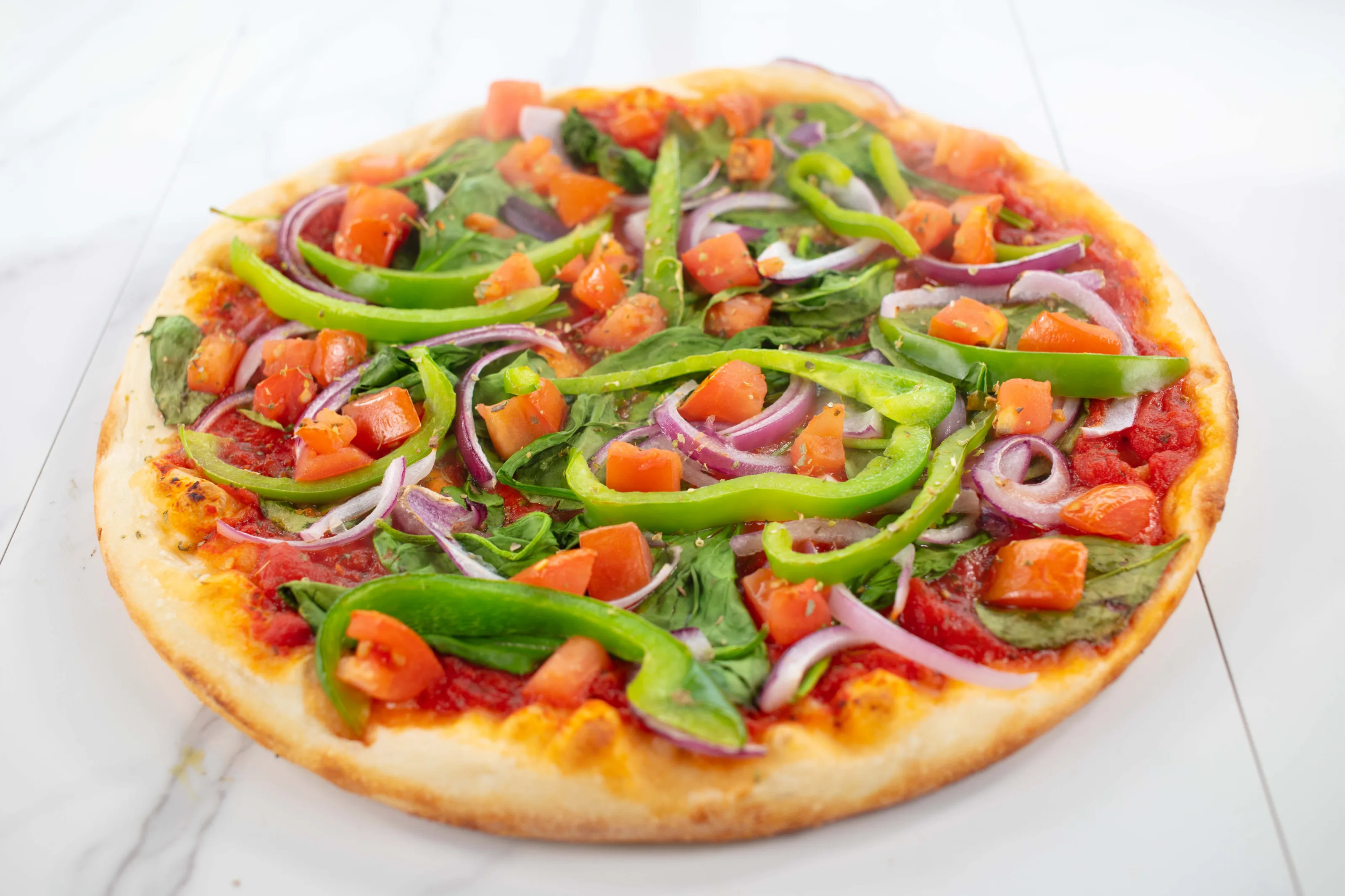 Saucy Vegan Pizza